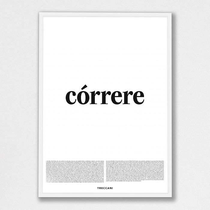 Poster CORRERE Emporium Treccani
