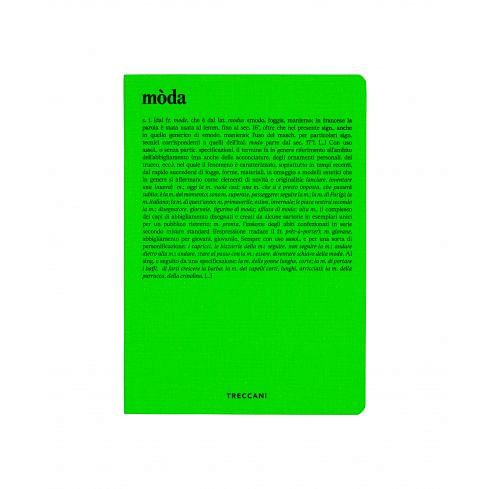 Quaderno Fluo Moda - verde