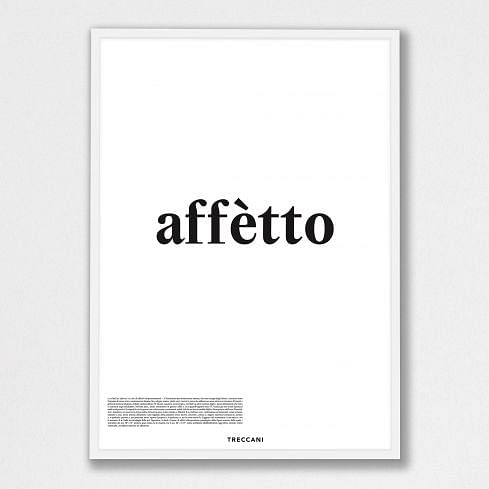 Poster – AFFETTO