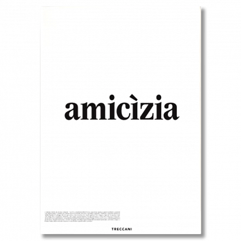 Poster - AMICIZIA