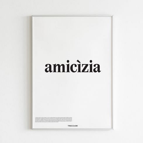 Poster - AMICIZIA