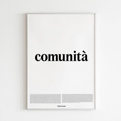Poster - COMUNITÀ