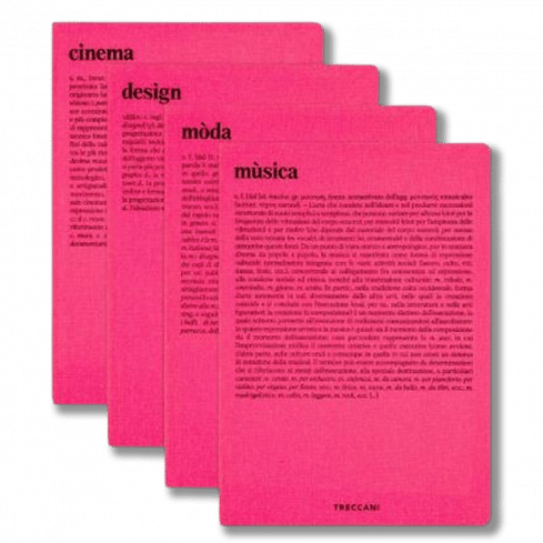 Set quaderni Fluo - rosa