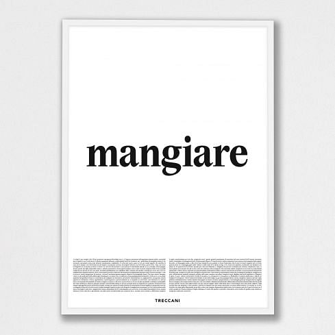 Poster – MANGIARE