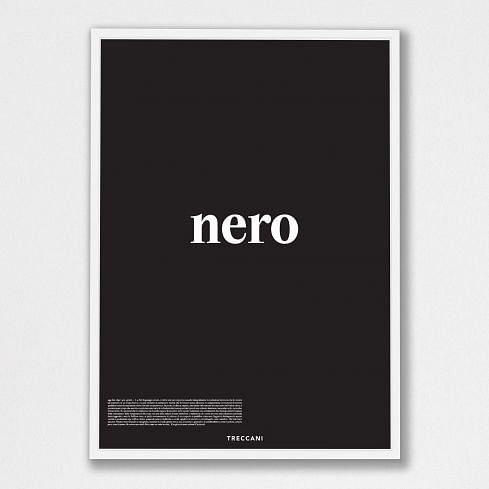 Poster – NERO SFONDO NERO